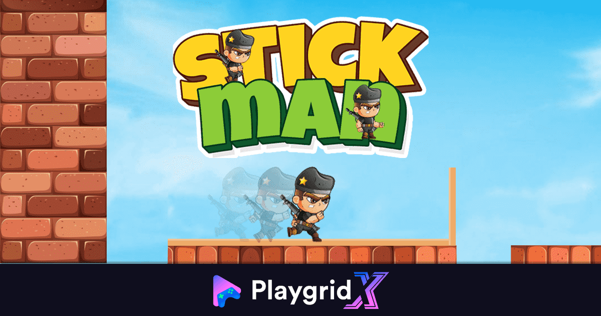 Stick Man Banner